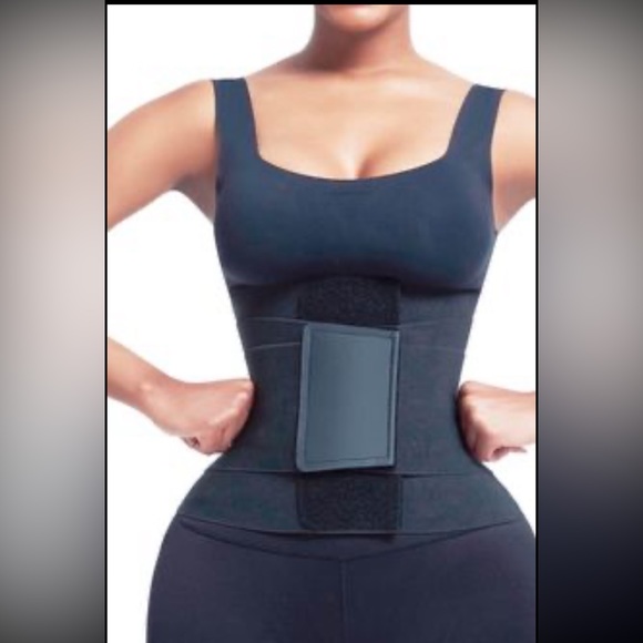 Black Waist Trainer Corset - Picture 2 of 7